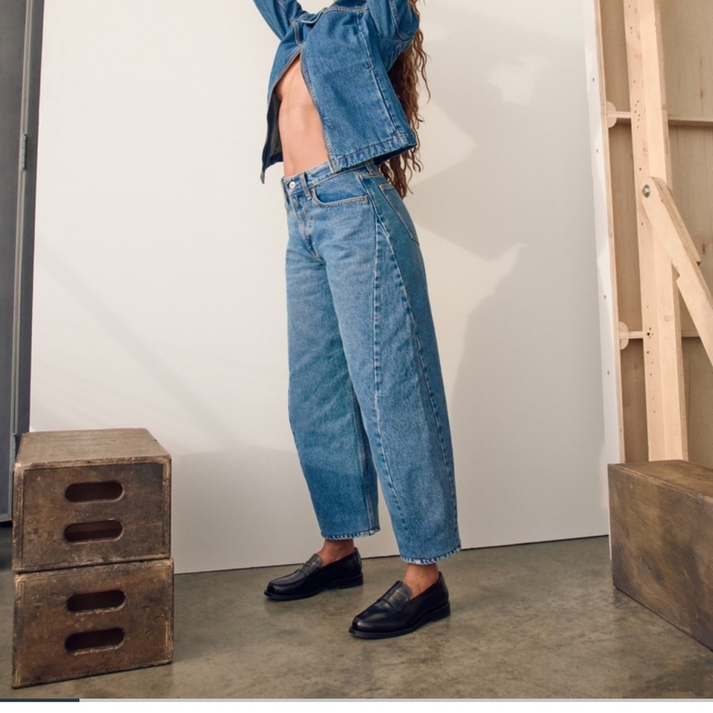 Abercrombie & Fitch The Barrel Jean